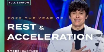 2022—The Year Of Rest And Acceleration (Full Sermon) | Joseph Prince | Gospel Partner Episode
